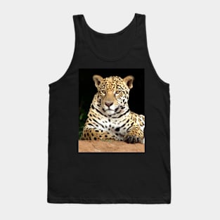 Lying leopard Tank Top